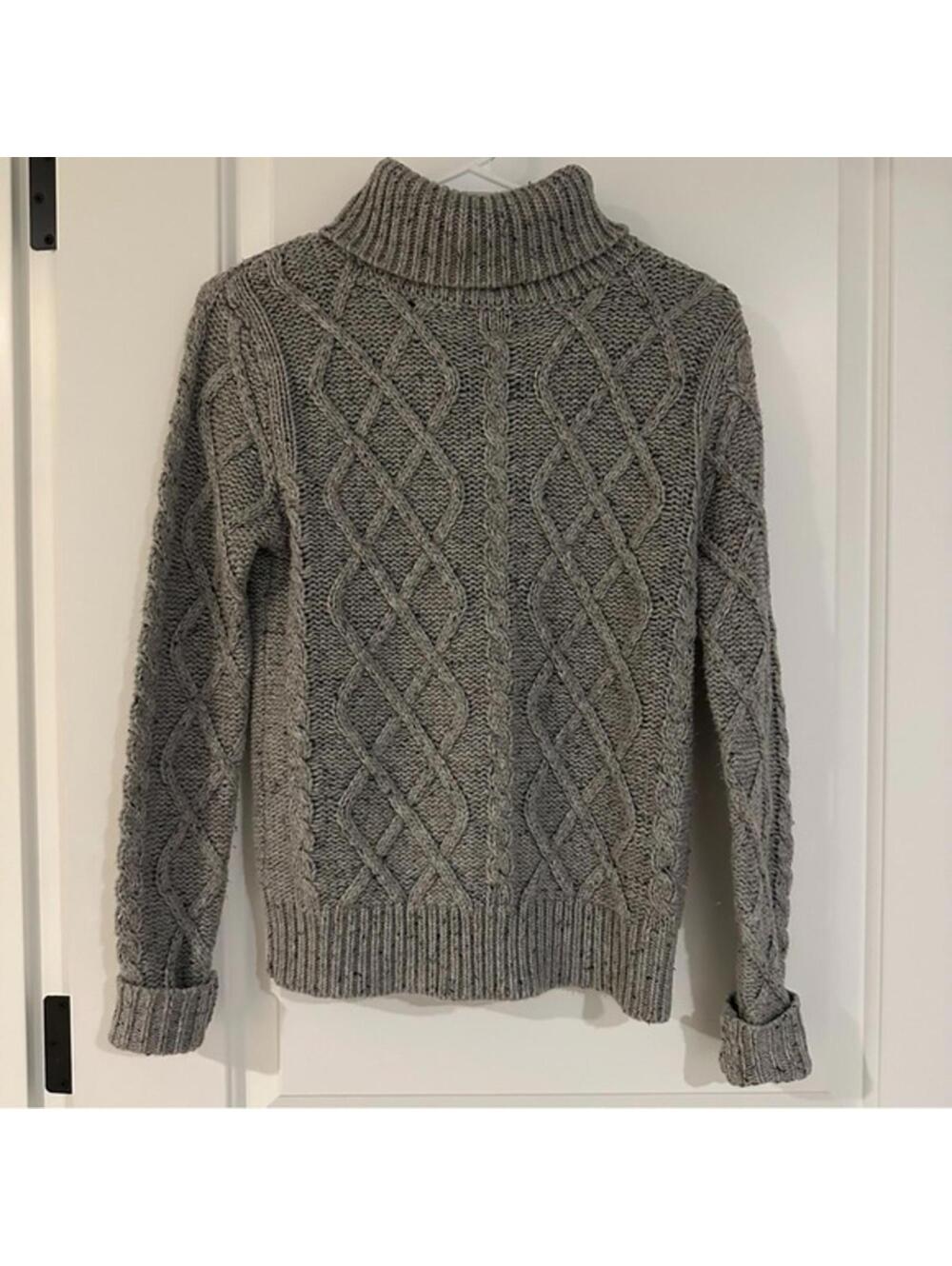 Cotton On Turtleneck Knit Sweater Grey XS